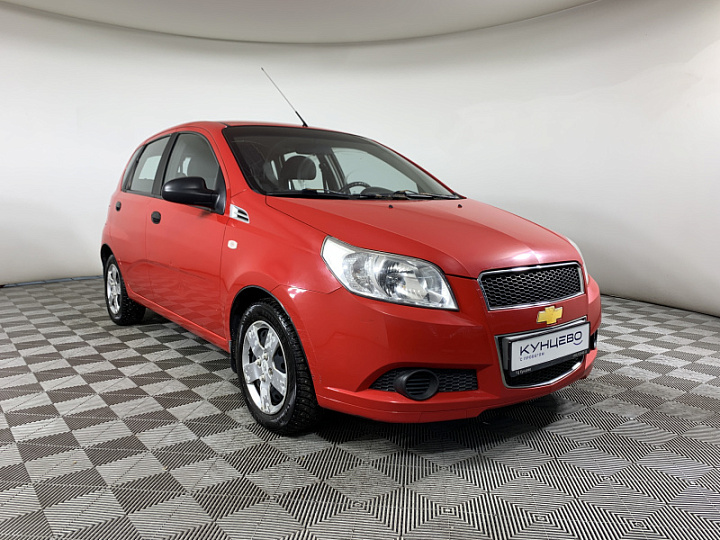 CHEVROLET Aveo 1.2, 2009 года, Механика, КРАСНЫЙ