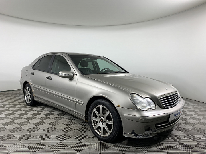 MERCEDES-BENZ C-Класс 200 1.8, 2004 года, Автоматическая, БЕЖЕВЫЙ