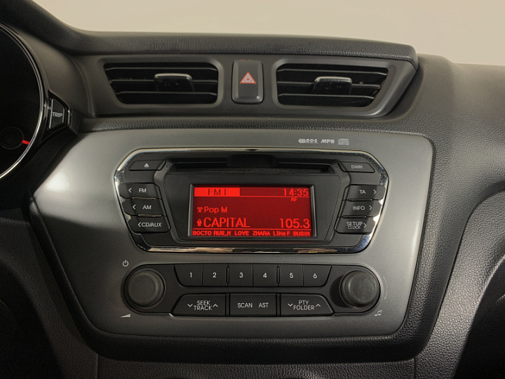 KIA Rio 1.4, 2014 года, Автоматическая, ЧЕРНЫЙ