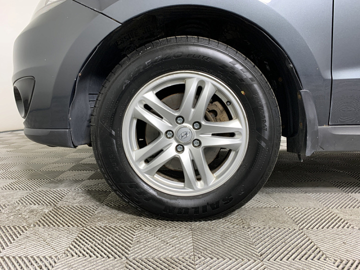 HYUNDAI Santa Fe 2.2, 2011 года, Автоматическая, ТЕМНО-СЕРЫЙ