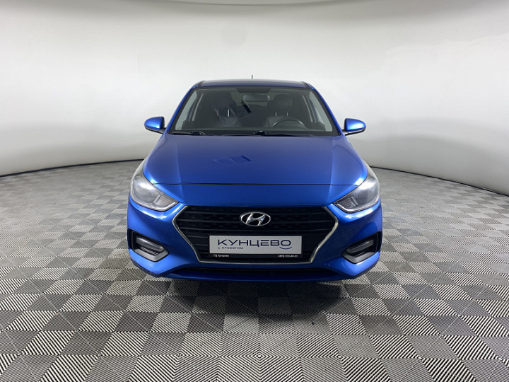 Hyundai Solaris 1.6, 2017 года, Автоматическая, Синий