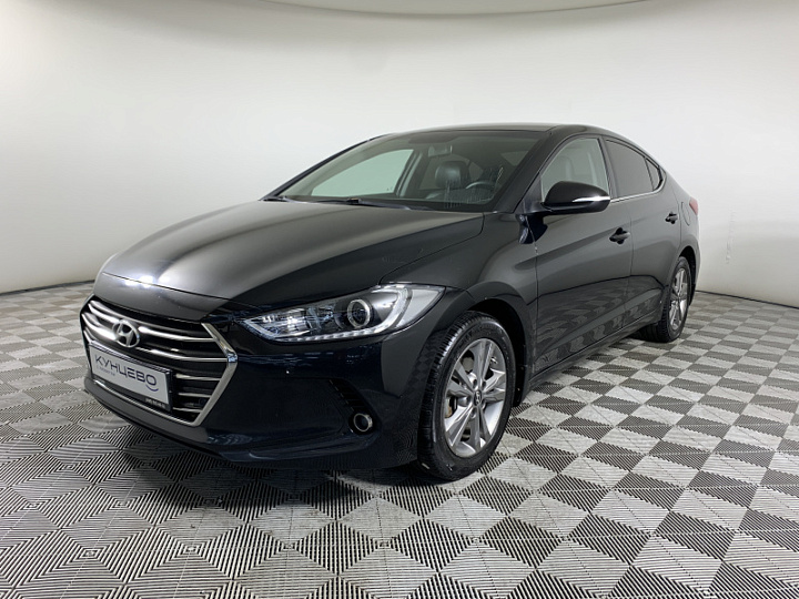HYUNDAI Elantra 2, 2016 года, Автоматическая, ЧЕРНЫЙ