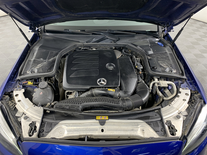 MERCEDES-BENZ C-Класс 180 1.5, 2019 года, Автоматическая, СИНИЙ