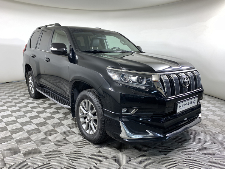 TOYOTA Land Cruiser Prado 4, 2018 года, Автоматическая, ЧЕРНЫЙ