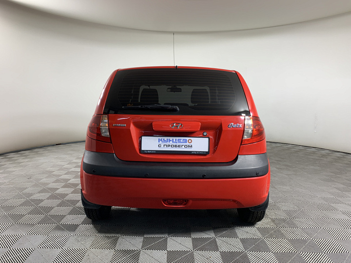 HYUNDAI Getz 1.4, 2008 года, Автоматическая, КРАСНЫЙ
