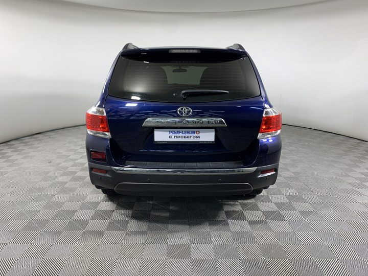 TOYOTA Highlander 3.5, 2013 года, Автоматическая, ТЕМНО-СИНИЙ