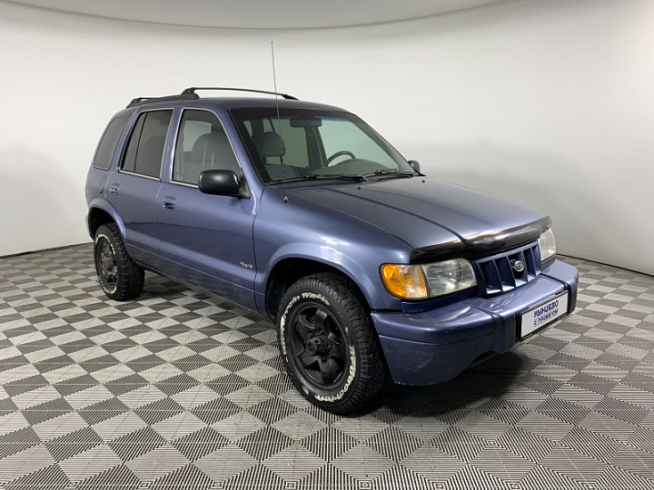 KIA Sportage 2, 2002 года, Автоматическая, ТЕМНО-СИНИЙ
