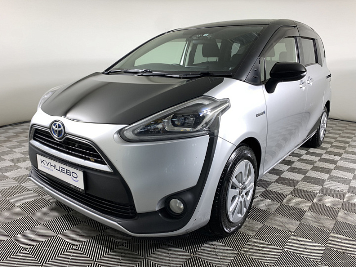 Toyota Sienta 1.5, 2018 года, Вариатор, Серый