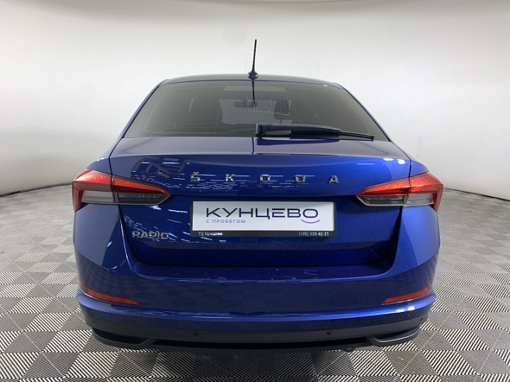 SKODA Rapid 1.4, 2020 года, Робот, СИНИЙ