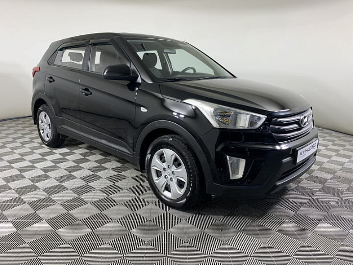Hyundai Creta 1.6, 2017 года, 6at, Черный