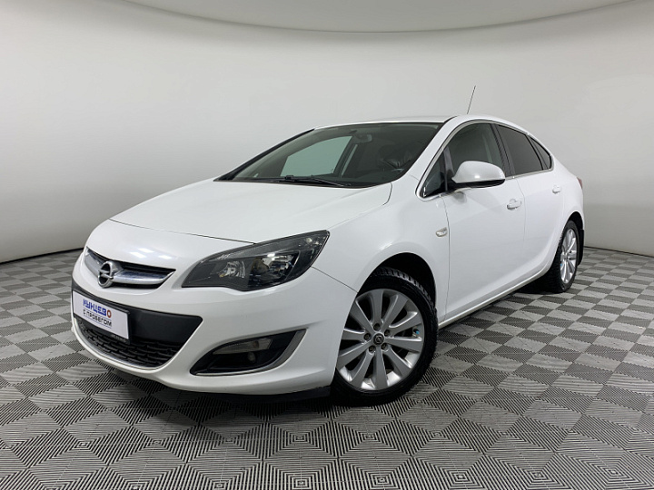 OPEL Astra 1.6, 2014 года, Автоматическая, БЕЛЫЙ