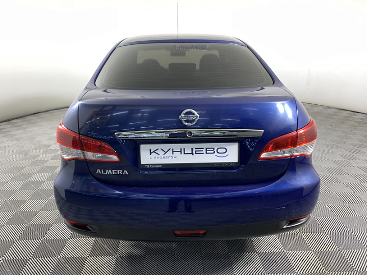 NISSAN Almera 1.6, 2016 года, Автоматическая, СИНИЙ