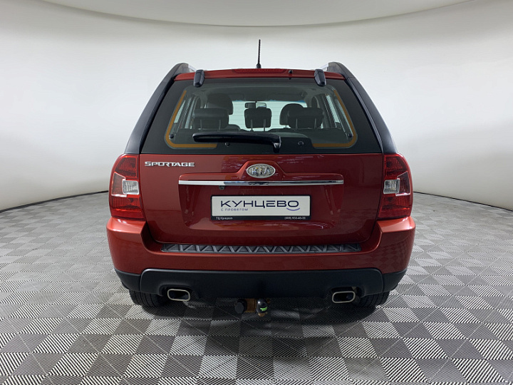 KIA Sportage 2, 2009 года, Механика, Красный