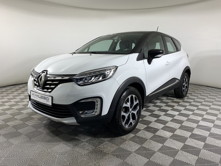 RENAULT Kaptur 1.3, 2021 года, Вариатор, БЕЛЫЙ