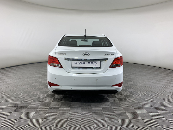 HYUNDAI Solaris 1.6, 2015 года, Механика, БЕЛЫЙ