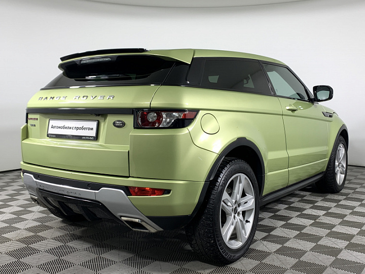 LAND ROVER Range Rover Evoque 2.2, 2012 года, Автоматическая, ЗЕЛЕНЫЙ