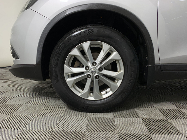 NISSAN X-Trail 2, 2017 года, Вариатор, Серебристый