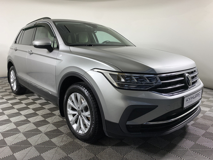 Volkswagen Tiguan 1.4, 2021 года, Робот, Серый