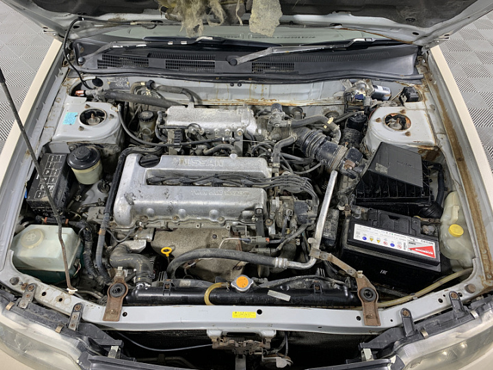 NISSAN Bluebird 1.8, 1996 года, Автоматическая, БЕЛЫЙ