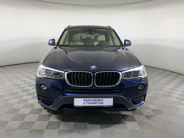 BMW X3 2, 2015 года, Автоматическая, СИНИЙ