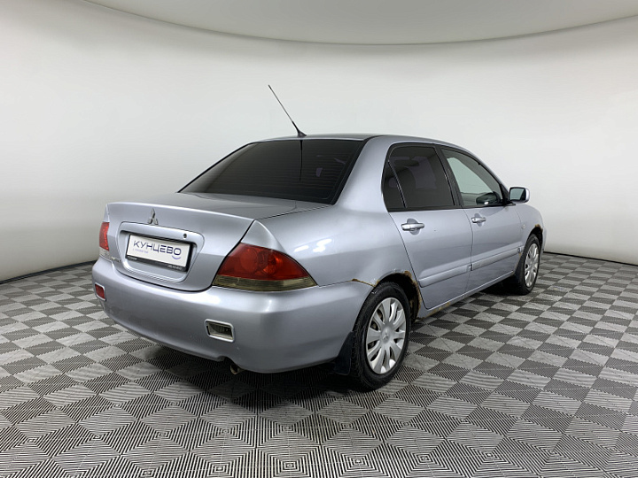 MITSUBISHI Lancer 1.6, 2006 года, Механика, Серебристый