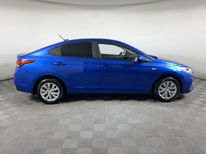 Hyundai Solaris 1.6, 2017 года, Автоматическая, Синий