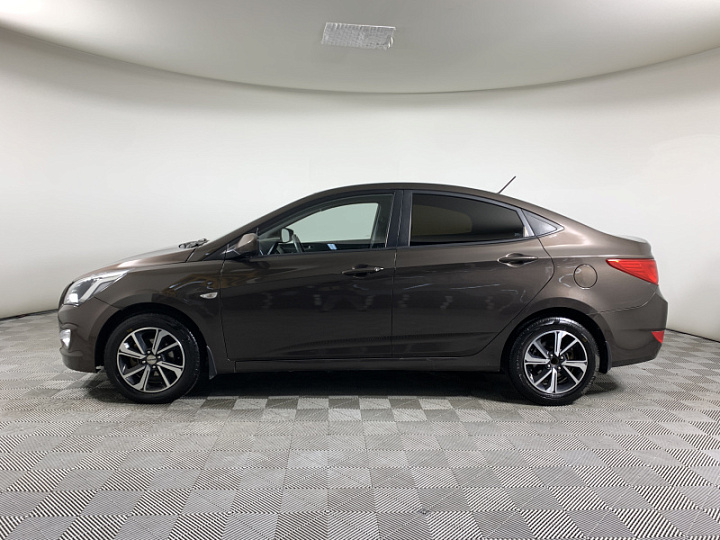 HYUNDAI Solaris 1.4, 2015 года, Автоматическая, КОРИЧНЕВЫЙ