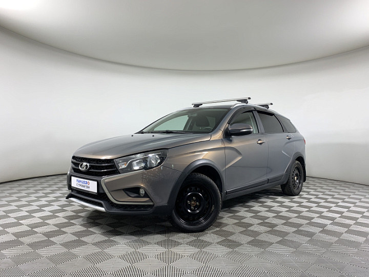 Lada Vesta 1.8, 2020 года, Механика, Серо-голубой