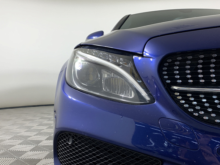 MERCEDES-BENZ C-Класс 180 1.6, 2016 года, Автоматическая, СИНИЙ
