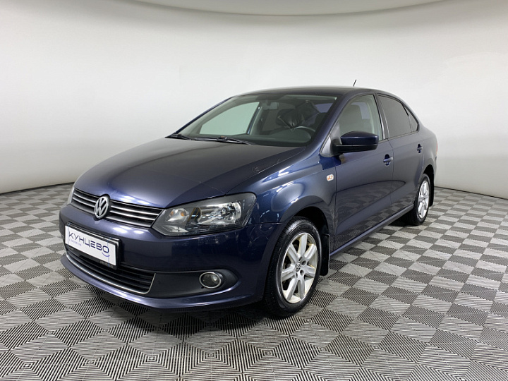 VOLKSWAGEN Polo 1.6, 2014 года, Механика, СИНИЙ