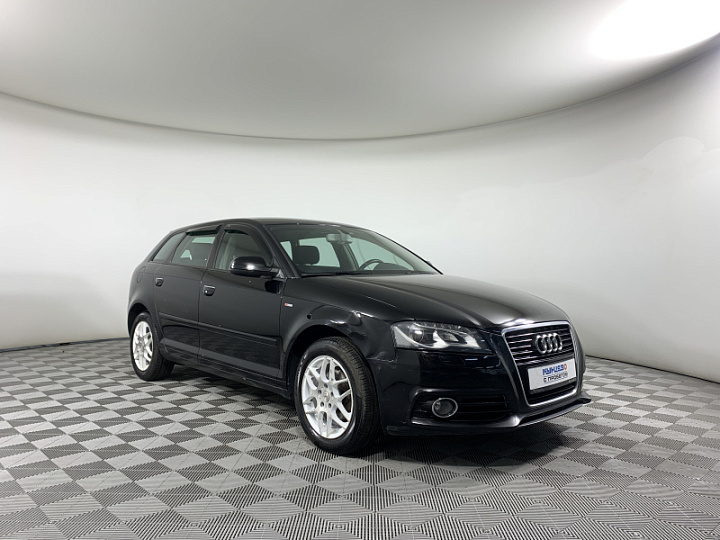 AUDI A3 1.2, 2012 года, Робот, ЧЕРНЫЙ