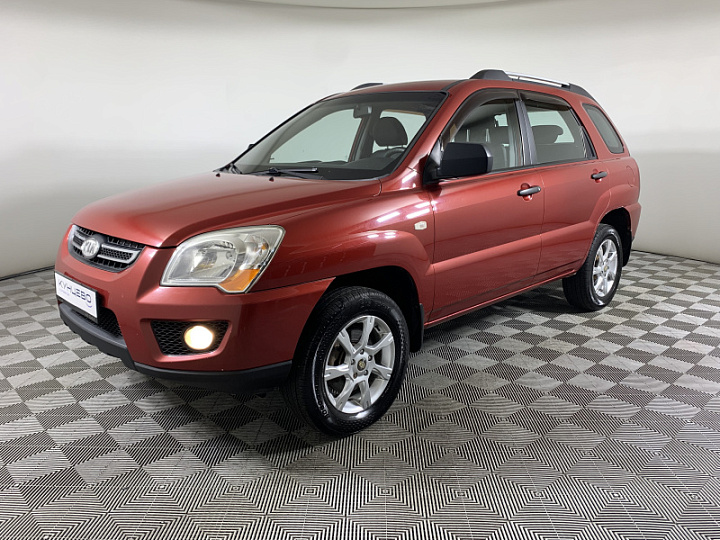 KIA Sportage 2, 2009 года, Механика, Красный