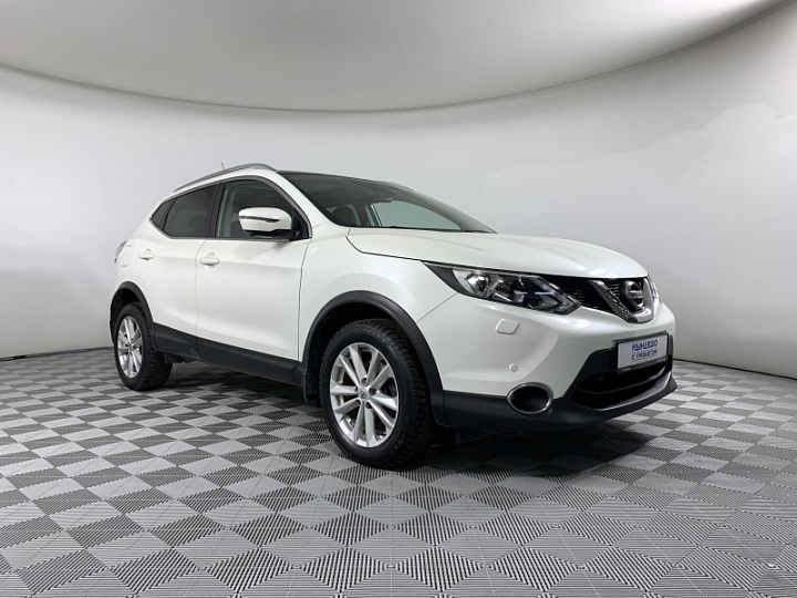 NISSAN Qashqai 2, 2015 года, Вариатор, БЕЛЫЙ