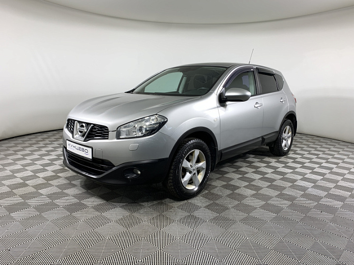 NISSAN Qashqai 1.6, 2012 года, Вариатор, Серебристый