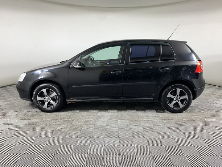 Volkswagen Golf 1.4, 2007 года, Механика, Черный
