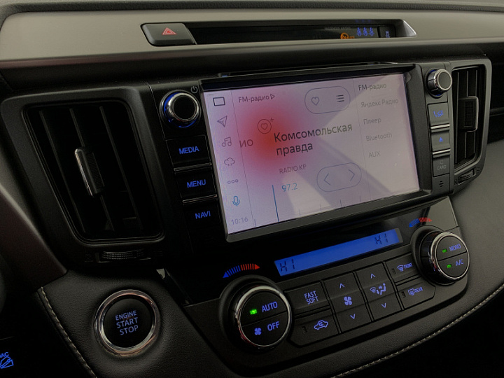 TOYOTA RAV4 2, 2018 года, Вариатор, БЕЛЫЙ