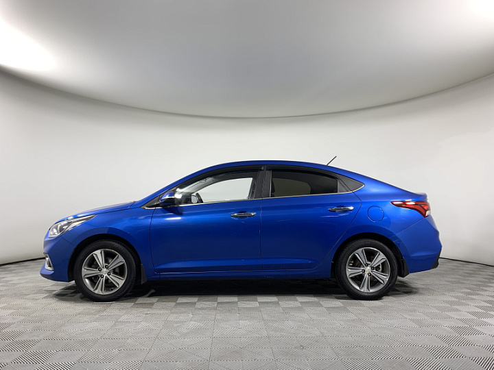 HYUNDAI Solaris 1.6, 2017 года, Автоматическая, СИНИЙ