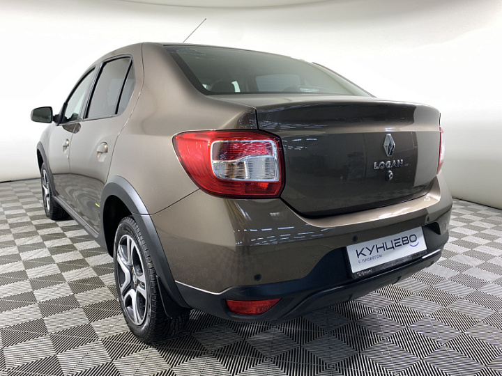 RENAULT Logan STEPWAY 1.6, 2022 года, Вариатор, КОРИЧНЕВЫЙ