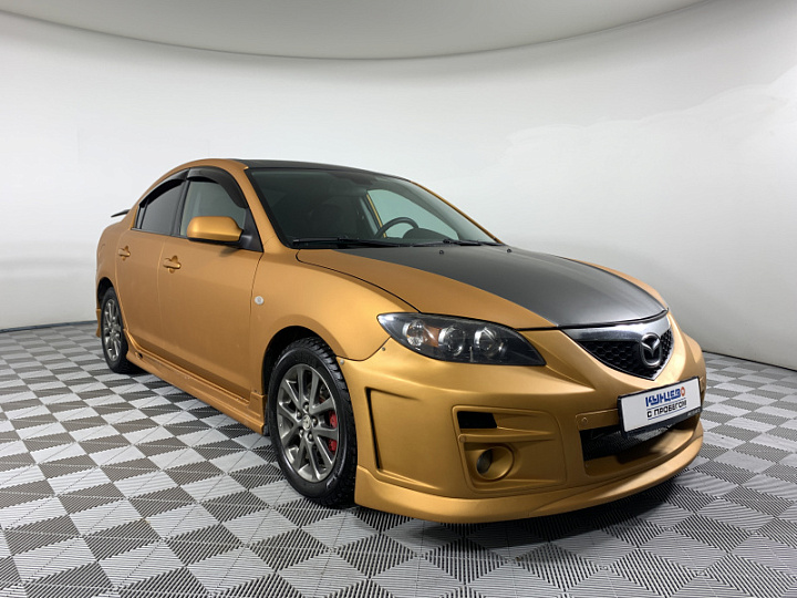 MAZDA 3 2, 2008 года, Механика, Золотистый