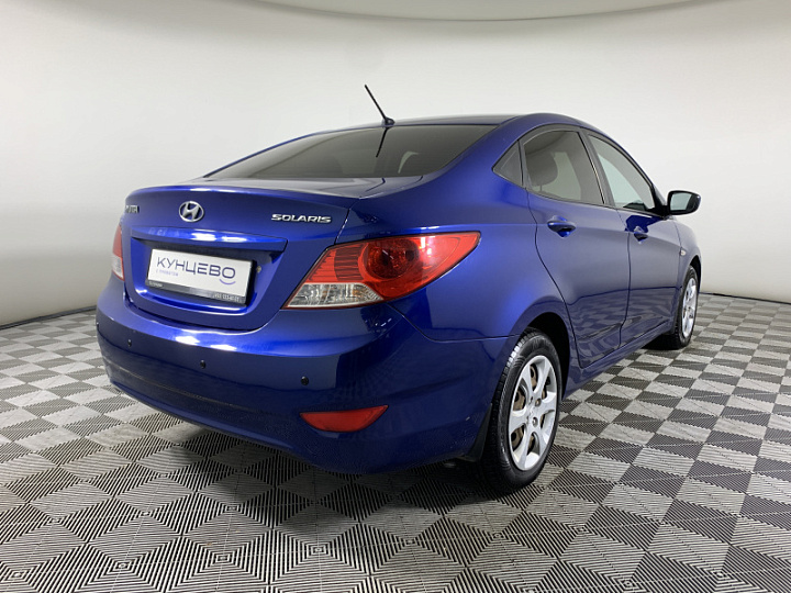 HYUNDAI Solaris 1.4, 2012 года, Автоматическая, ТЕМНО-СИНИЙ