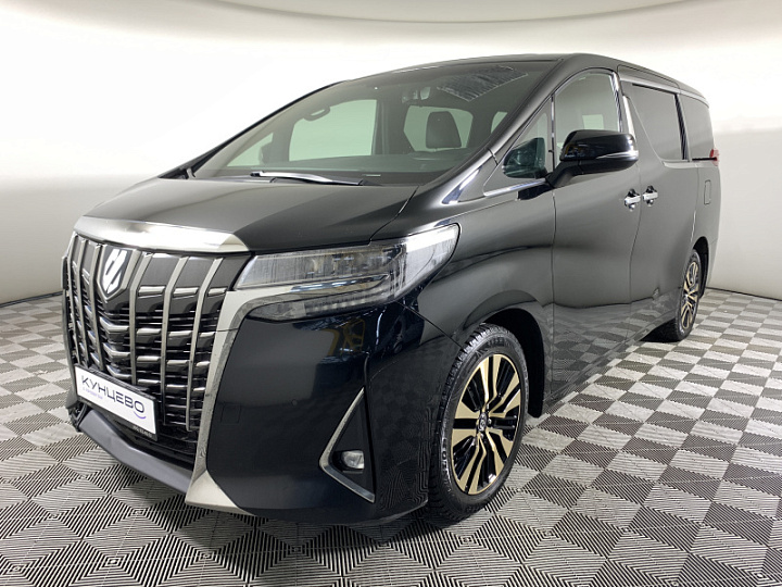 TOYOTA Alphard 3.5, 2018 года, Автоматическая, ЧЕРНЫЙ