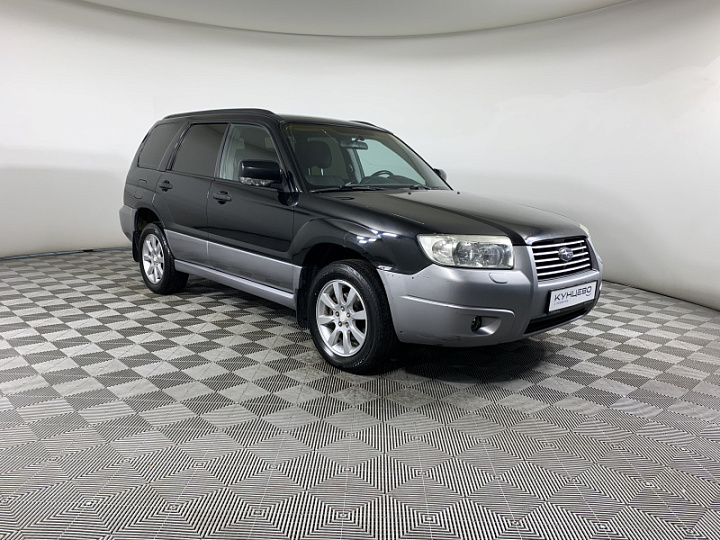 SUBARU Forester 2, 2007 года, Автоматическая, ЧЕРНЫЙ