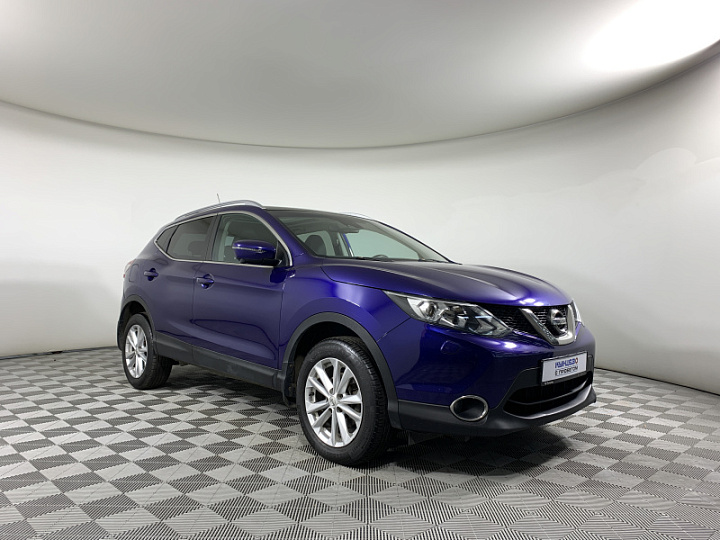 NISSAN Qashqai 2, 2014 года, Вариатор, ТЕМНО-СИНИЙ