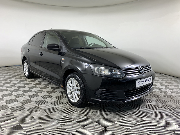 VOLKSWAGEN Polo 1.6, 2013 года, Автоматическая, ЧЕРНЫЙ