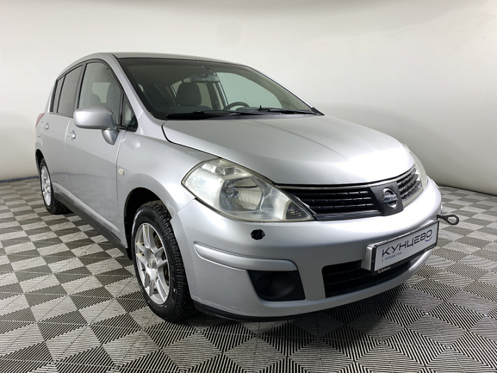 NISSAN Tiida 1.6, 2007 года, Механика, Серебристый