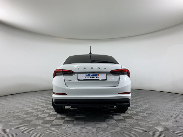 SKODA Rapid 1.6, 2021 года, Автоматическая, БЕЛЫЙ