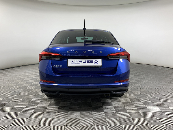 SKODA Rapid 1.6, 2022 года, Автоматическая, СИНИЙ