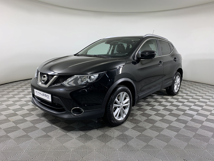 NISSAN Qashqai 2, 2016 года, Вариатор, ЧЕРНЫЙ