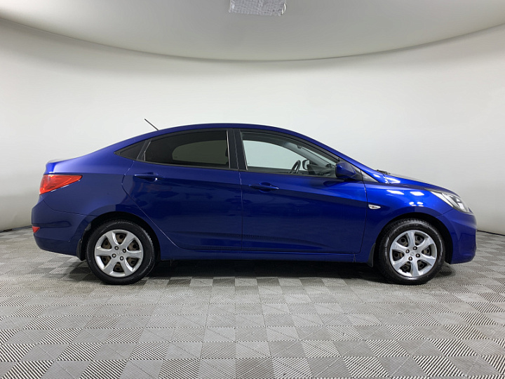 HYUNDAI Solaris 1.4, 2012 года, Автоматическая, ТЕМНО-СИНИЙ