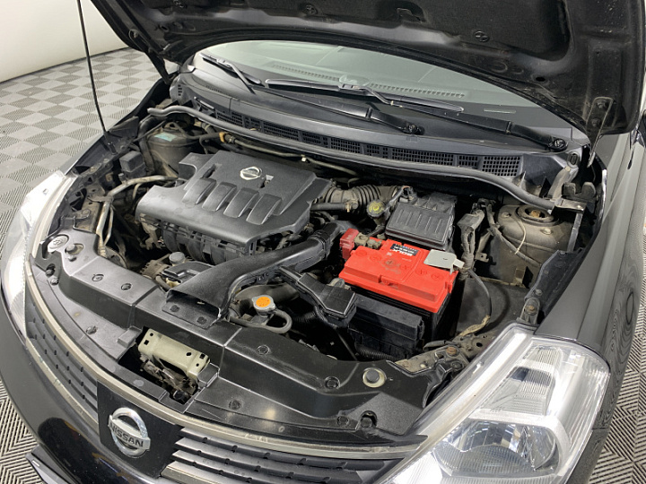 NISSAN Tiida 1.6, 2008 года, Автоматическая, ЧЕРНЫЙ